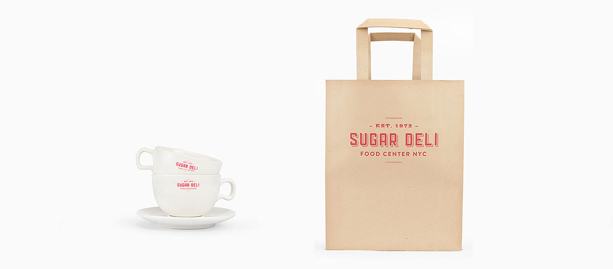 Sugar Deli food bag